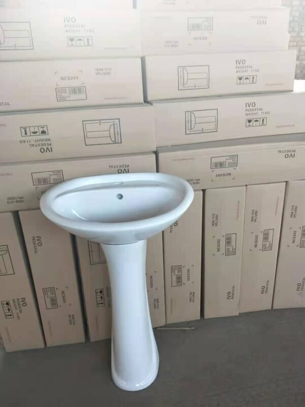 3 basin with pedestal vtb02