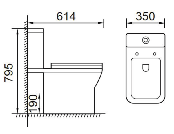 vt 56 sanitary ware ceramic toilet size