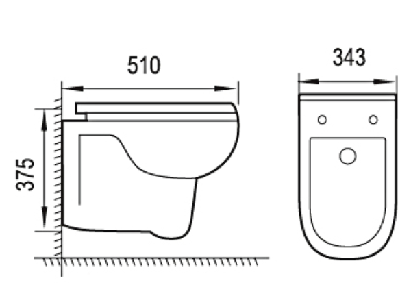 sanitary ware ceramic toilet