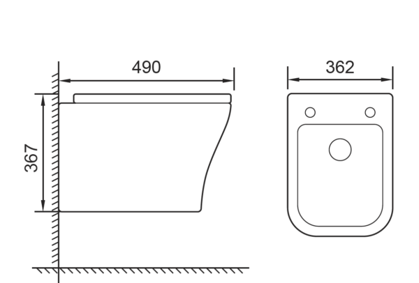 sanitary ware ceramic toilet